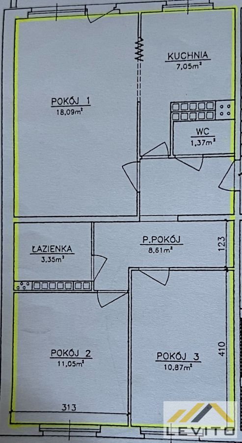 Sprzedam Mieszkanie Trzypokojowe Katowice Kostuchna Ulica Plac Jana