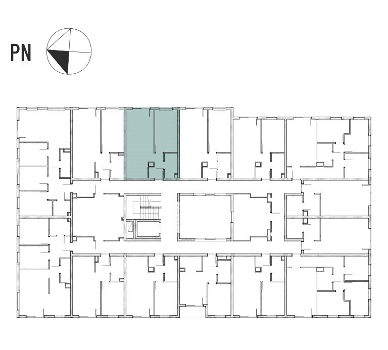 Nowe mieszkanie dwupokojowe ATRIUM HOUSE Tyczyn, Laurowa 25  42m2 Foto 1