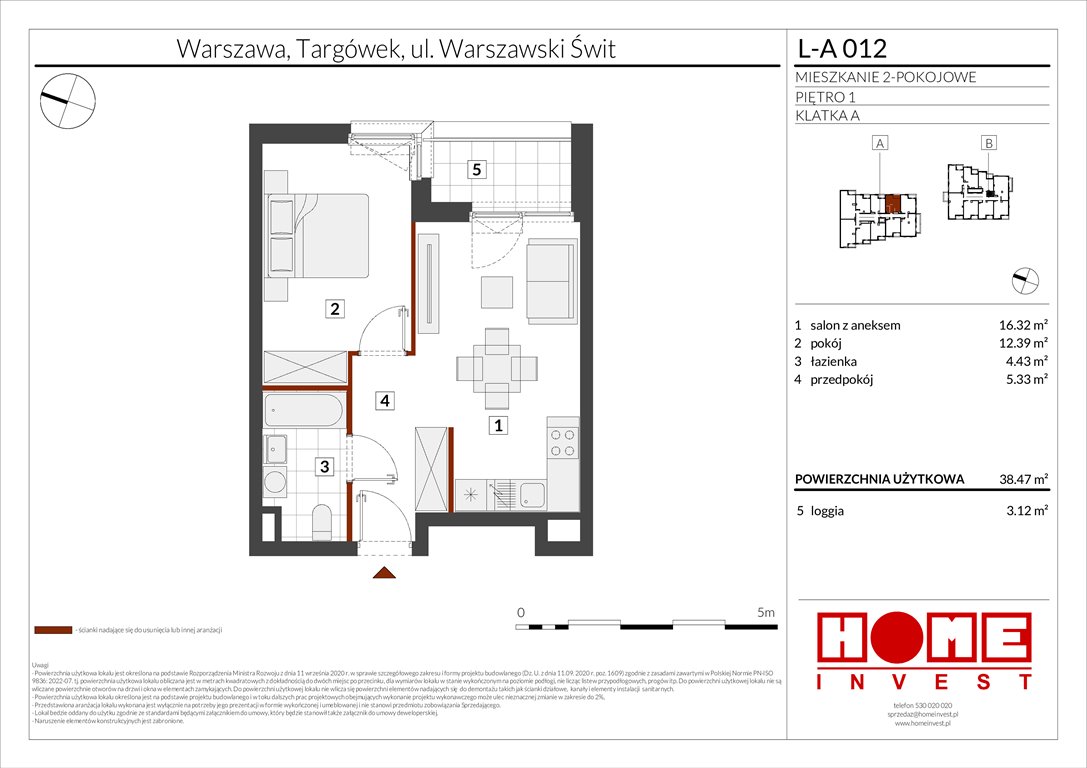 Nowe mieszkanie dwupokojowe Warszawski Świt Etap XII Warszawa, Targówek, ul. Warszawski Świt  38m2 Foto 1