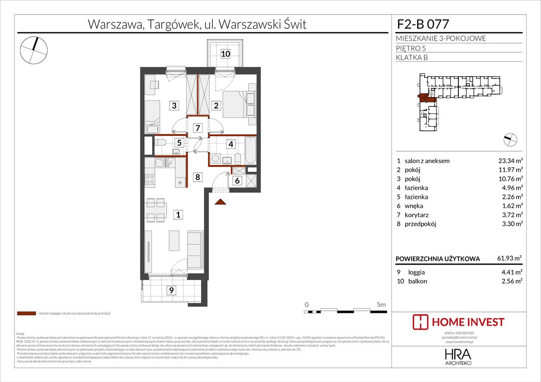 Nowe mieszkanie trzypokojowe Warszawski Świt Etap XIV Warszawa, ul. Warszawski Świt  62m2 Foto 1