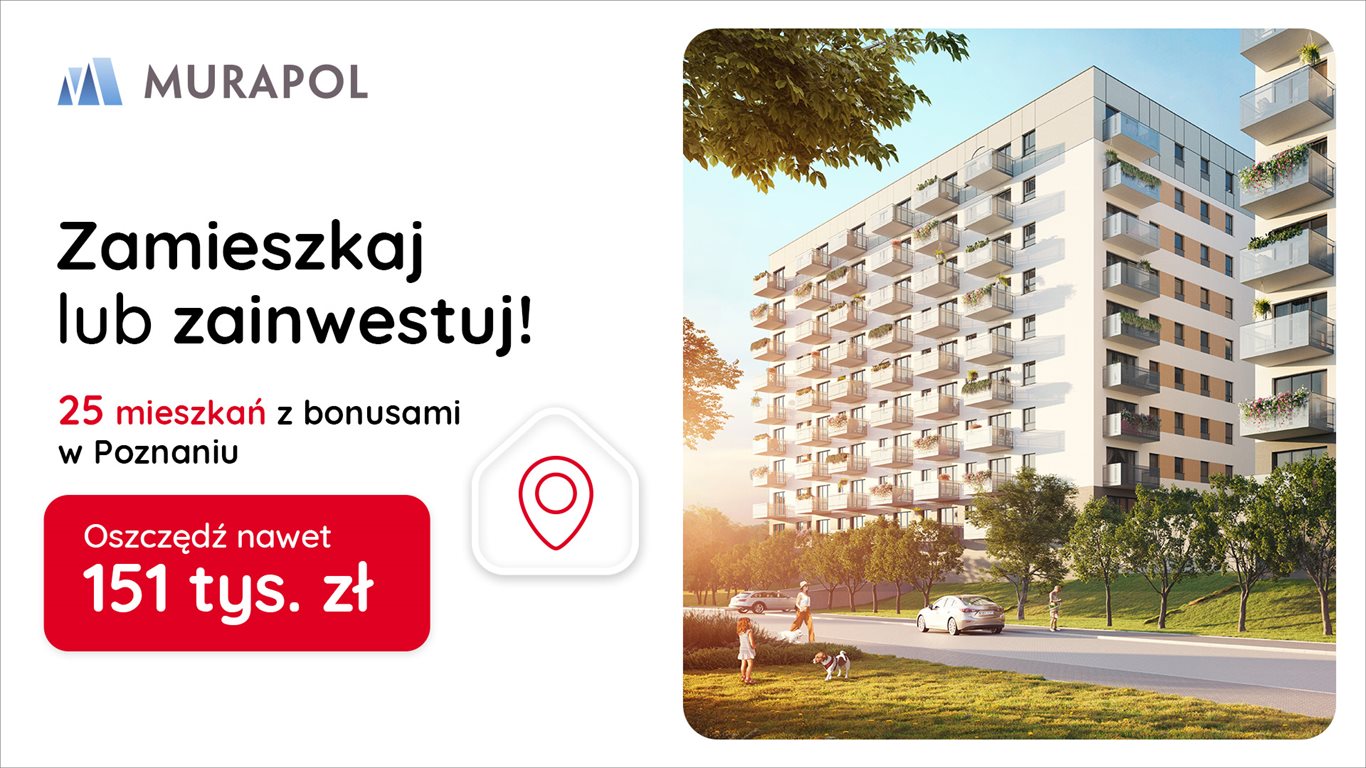 Nowe mieszkanie dwupokojowe Murapol Zielony Żurawiniec Poznań, ul. Sielawy  54m2 Foto 1