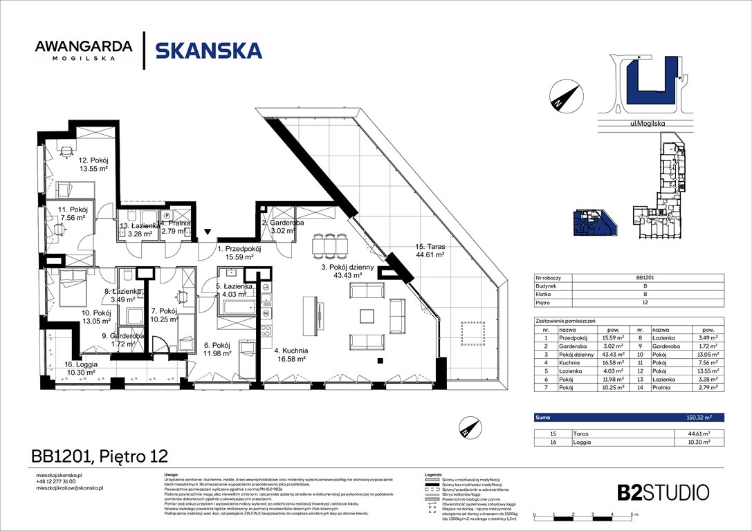 Nowe mieszkanie Awangarda Mogilska Kraków, Prądnik Czerwony, Mogilska 126  150m2 Foto 1