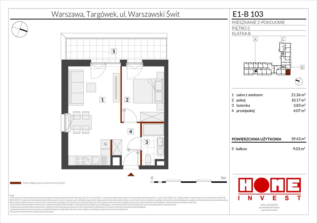 Nowe mieszkanie dwupokojowe Warszawski Świt Etap X Warszawa, Targówek, ul. Warszawski Świt  39m2 Foto 1