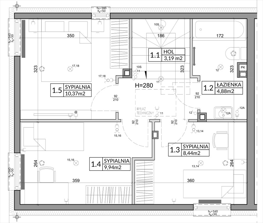 dom na sprzedaż 80m2 dom Warszawa, Wilanów, ul. Gratyny 13