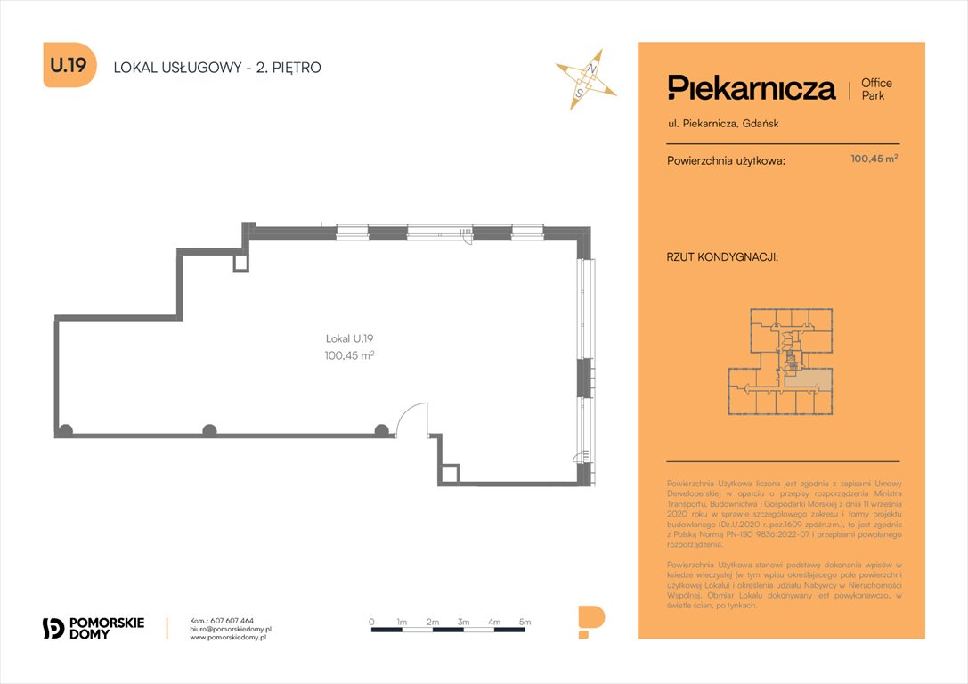 Nowe mieszkanie Piekarnicza Office Park Gdańsk, Morena, Piekarnicza 6  100m2 Foto 1