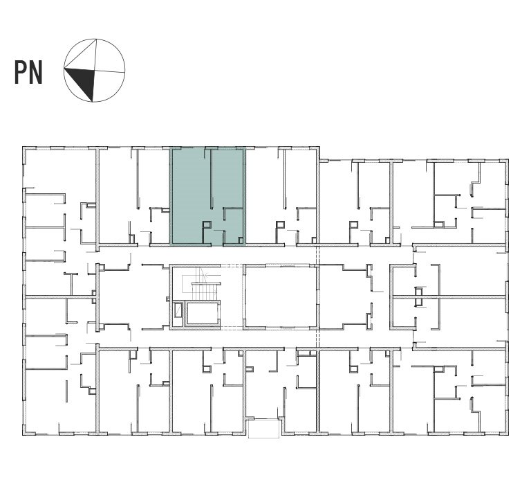 Nowe mieszkanie dwupokojowe ATRIUM HOUSE Tyczyn, Laurowa 25  42m2 Foto 1