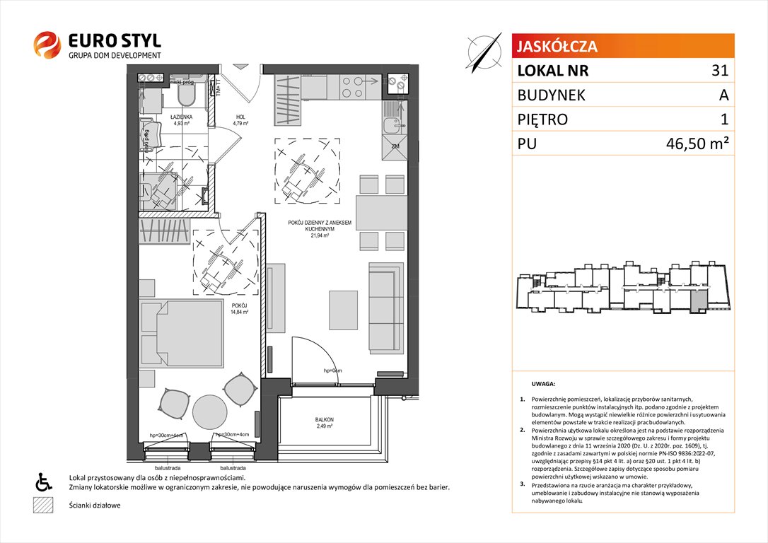 lokal użytkowy na sprzedaż 80m2 lokal użytkowy Gdańsk, ul.Jaskółcza