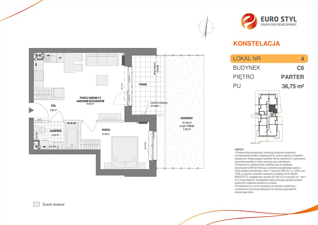 mieszkanie na sprzedaż 37m2 mieszkanie Gdynia, Pogórze, Paderewskiego