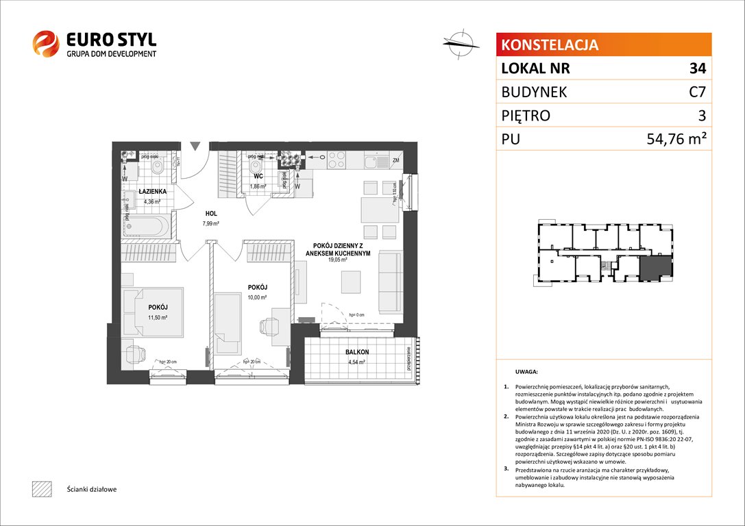 mieszkanie na sprzedaż 55m2 mieszkanie Gdynia, Pogórze, Paderewskiego