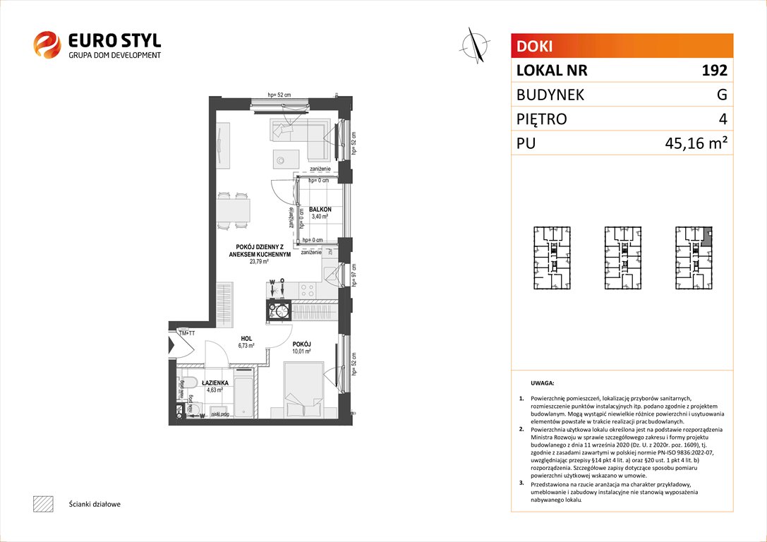 mieszkanie na sprzedaż 45m2 mieszkanie Gdańsk, Śródmieście, ks. Jerzego Popiełuszki/Rybaki Górne