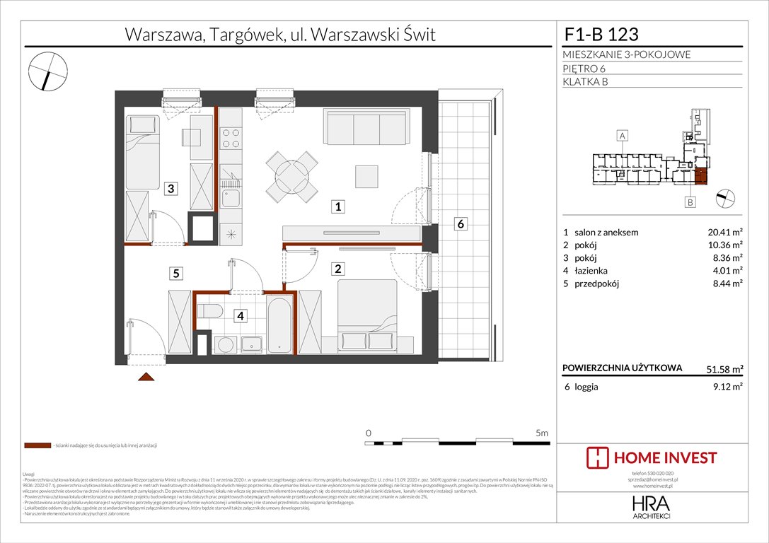 Nowe mieszkanie trzypokojowe Warszawski Świt Etap XIII Warszawa, ul. Warszawski Świt  52m2 Foto 1