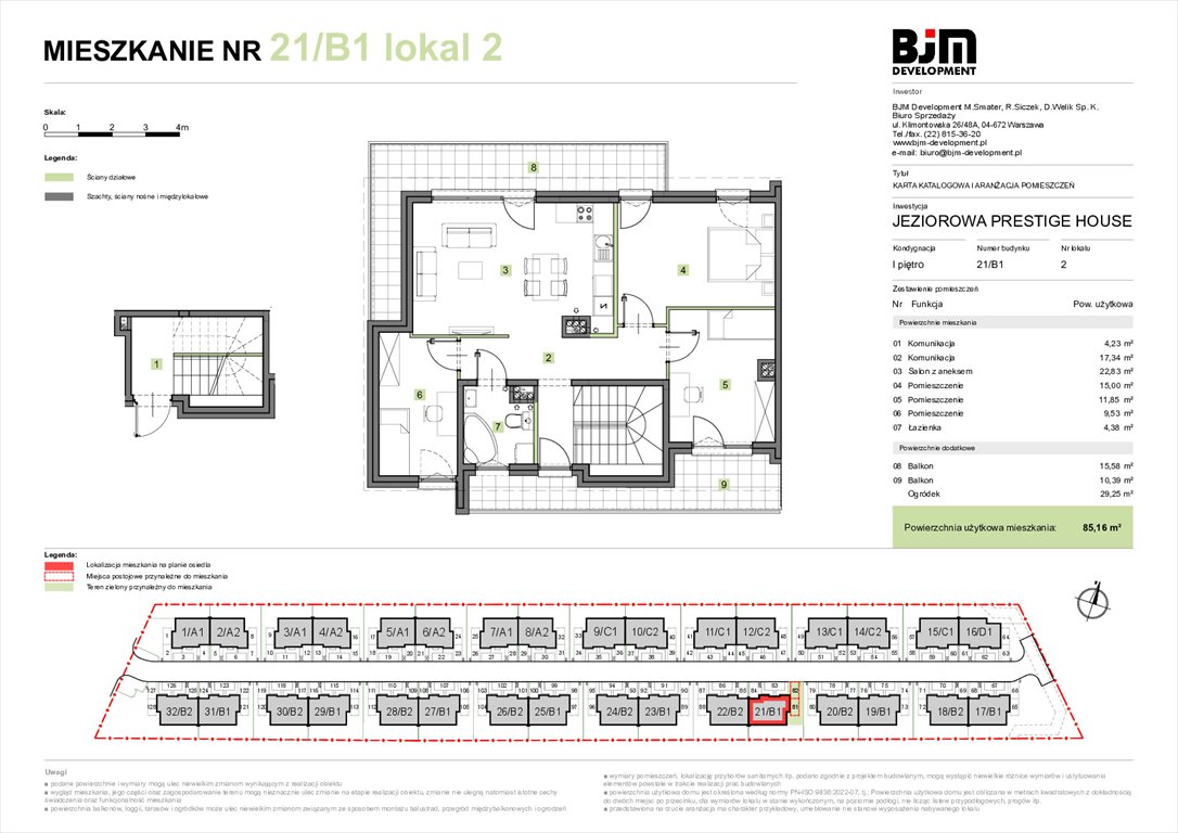 Nowe mieszkanie czteropokojowe  JEZIOROWA PRESTIGE HOUSE Warszawa, Wawer, Jeziorowa  85m2 Foto 1