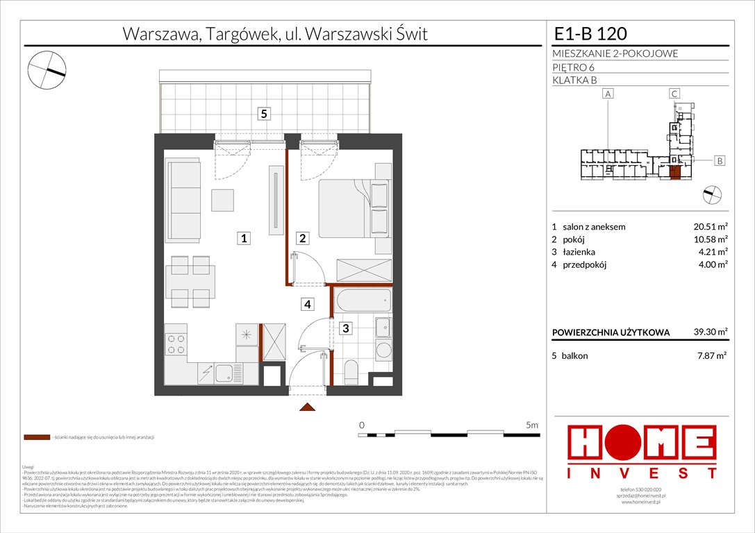 Nowe mieszkanie dwupokojowe Warszawski Świt Etap X Warszawa, Targówek, ul. Warszawski Świt  39m2 Foto 1