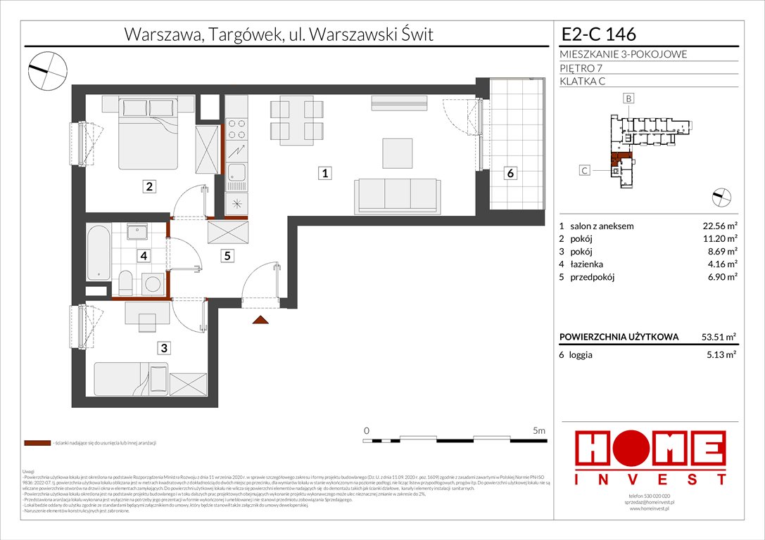 Nowe mieszkanie trzypokojowe Warszawski Świt Etap XI Warszawa, Targówek, ul. Warszawski Świt  54m2 Foto 1