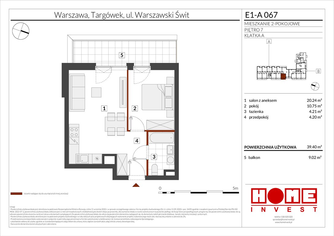 Nowe mieszkanie dwupokojowe Warszawski Świt Etap X Warszawa, Targówek, ul. Warszawski Świt  39m2 Foto 1