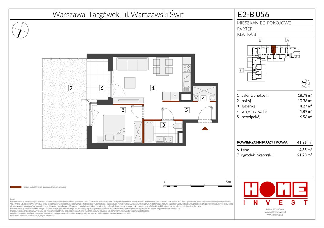 Nowe mieszkanie dwupokojowe Warszawski Świt Etap XI Warszawa, Targówek, ul. Warszawski Świt  42m2 Foto 1