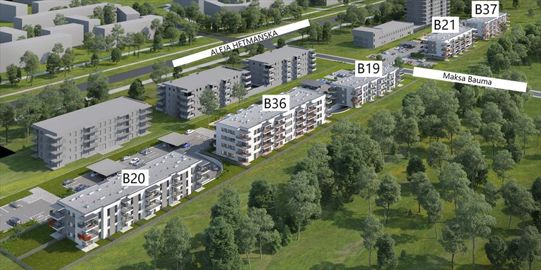 Mieszkania Hetmańska - ETAP II Łódź, Widzew, Maksa Bauma  Foto 1