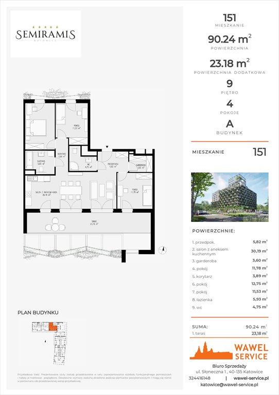 mieszkanie na sprzedaż 90m2 mieszkanie Katowice, Bogucice - Dąbrówka Mała, Wiertnicza 32