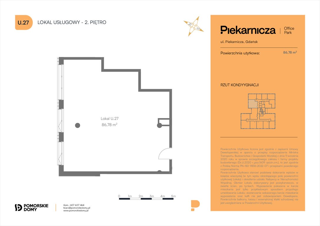 Nowe mieszkanie Piekarnicza Office Park Gdańsk, Morena, Piekarnicza 6  87m2 Foto 1