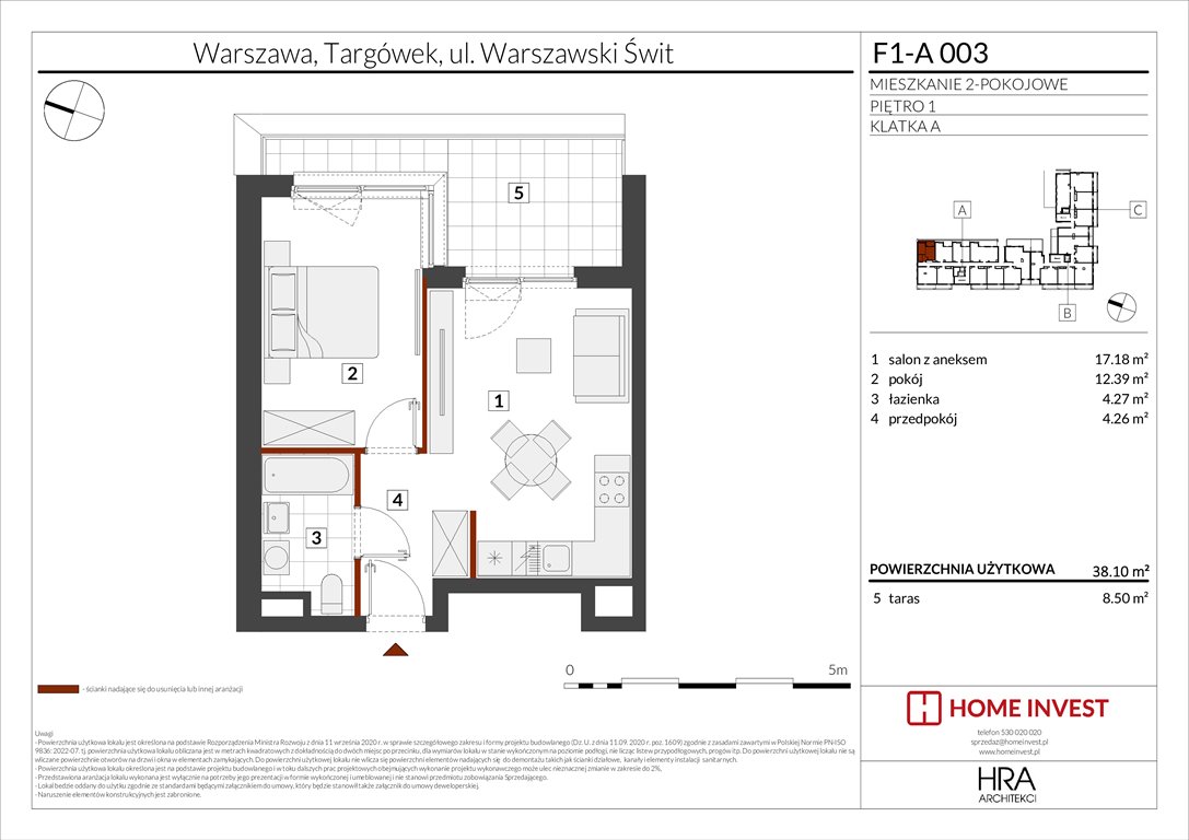 Nowe mieszkanie dwupokojowe Warszawski Świt Etap XIII Warszawa, ul. Warszawski Świt  38m2 Foto 1
