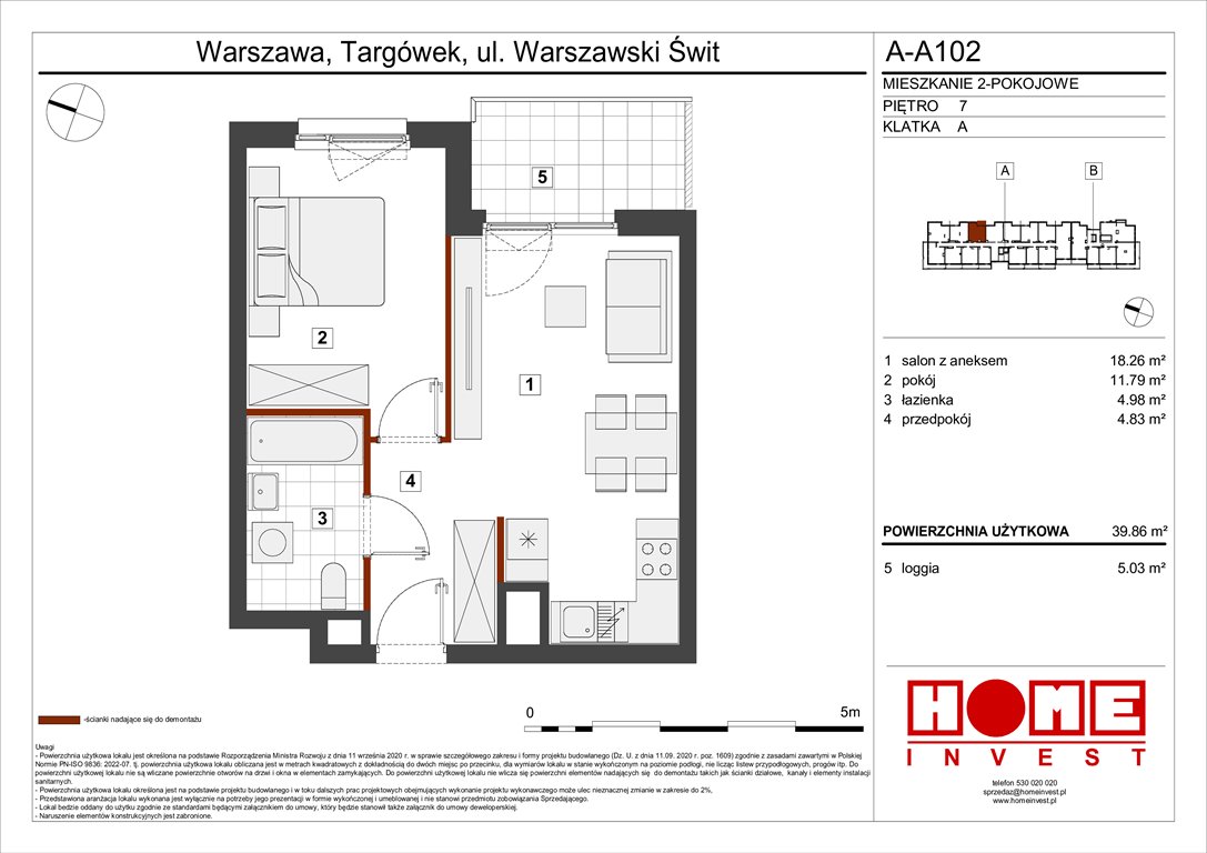 Nowe mieszkanie dwupokojowe Warszawski Świt Etap VII Warszawa, Targówek, ul. Warszawski Świt 12  40m2 Foto 1
