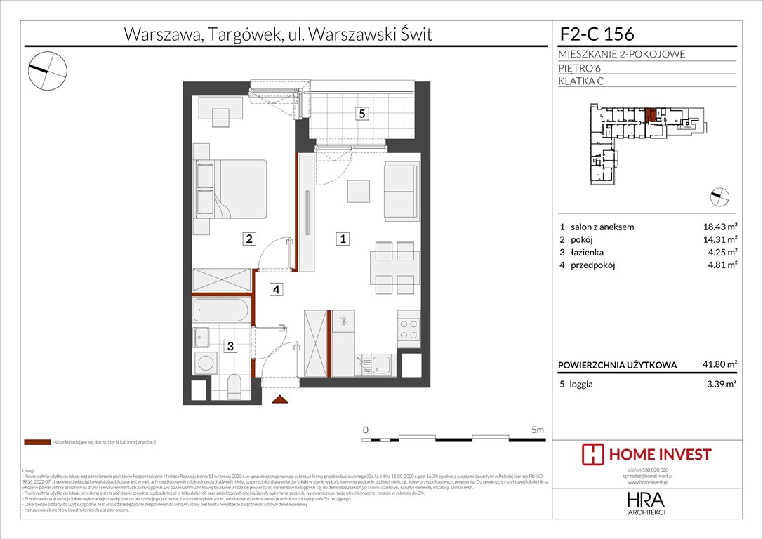 Nowe mieszkanie dwupokojowe Warszawski Świt Etap XIV Warszawa, ul. Warszawski Świt  42m2 Foto 1