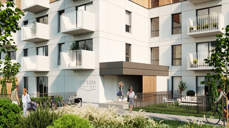 Nowe mieszkanie dwupokojowe Let’s Sea Baltic Park Gąski  48m2 Foto 3
