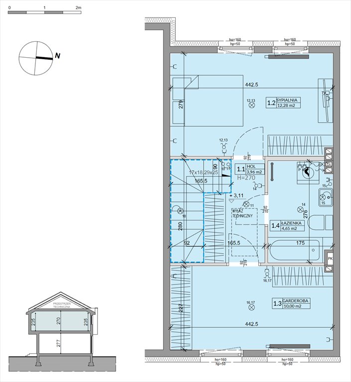 Nowy dom Ogrody Przyjaciół 5 Warszawa, Białołęka, Inna 4  64m2 Foto 1