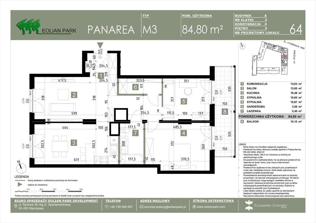 Nowe mieszkanie czteropokojowe  PANAREA Warszawa, Ursus, Ryżowa  85m2 Foto 1