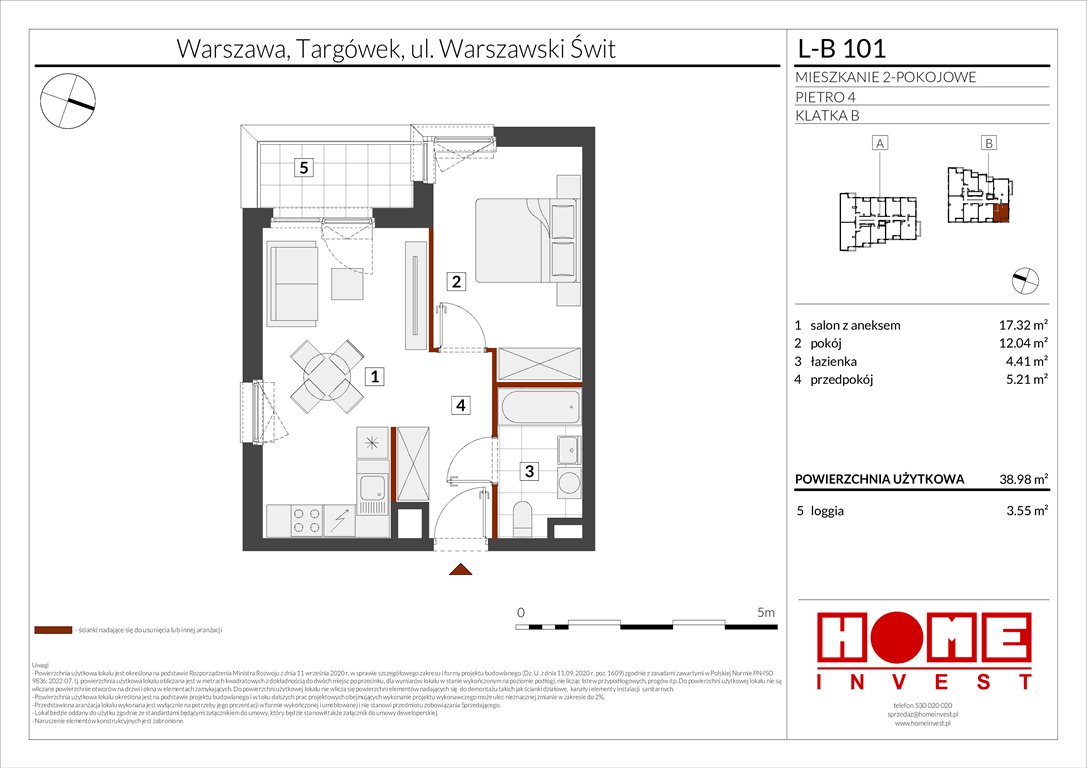 Nowe mieszkanie dwupokojowe Warszawski Świt Etap XII Warszawa, Targówek, ul. Warszawski Świt  39m2 Foto 1