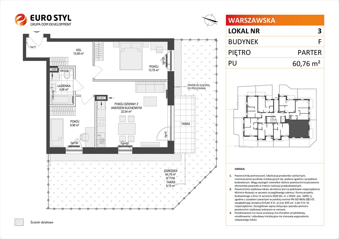 mieszkanie na sprzedaż 61m2 mieszkanie Gdańsk, Warszawska