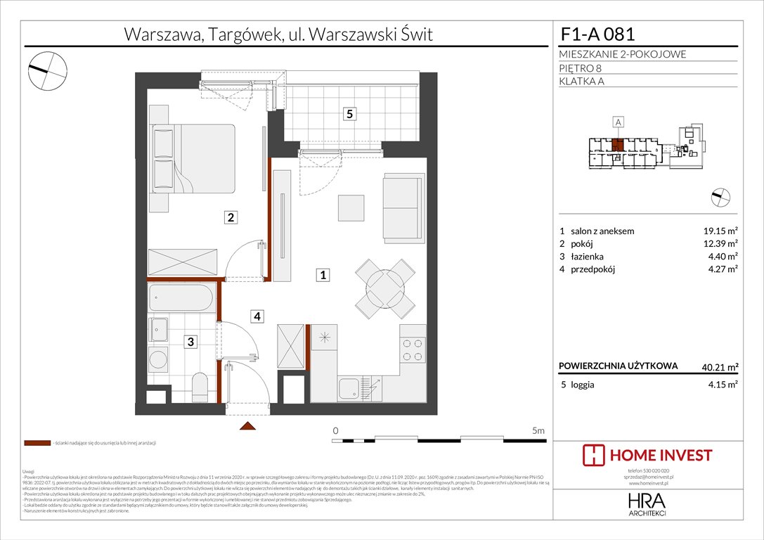 Nowe mieszkanie dwupokojowe Warszawski Świt Etap XIII Warszawa, ul. Warszawski Świt  40m2 Foto 1