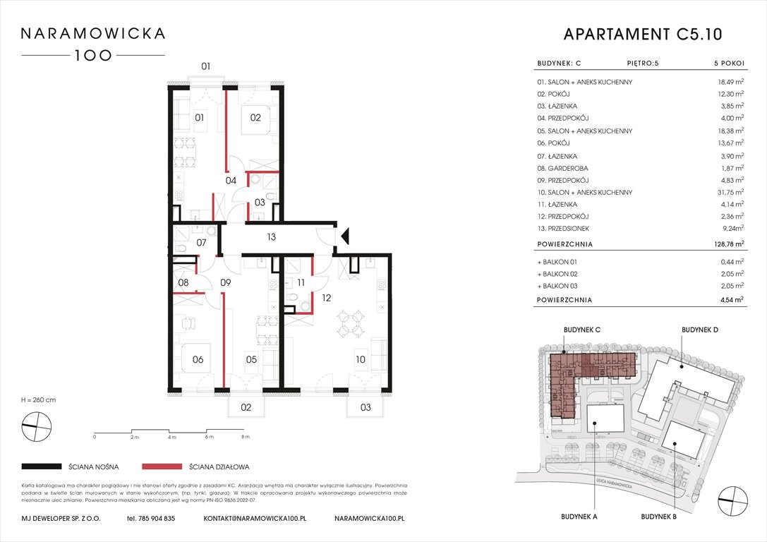 Nowe mieszkanie NARAMOWICKA 100 Poznań, Winogrady, Naramowicka 100  129m2 Foto 1