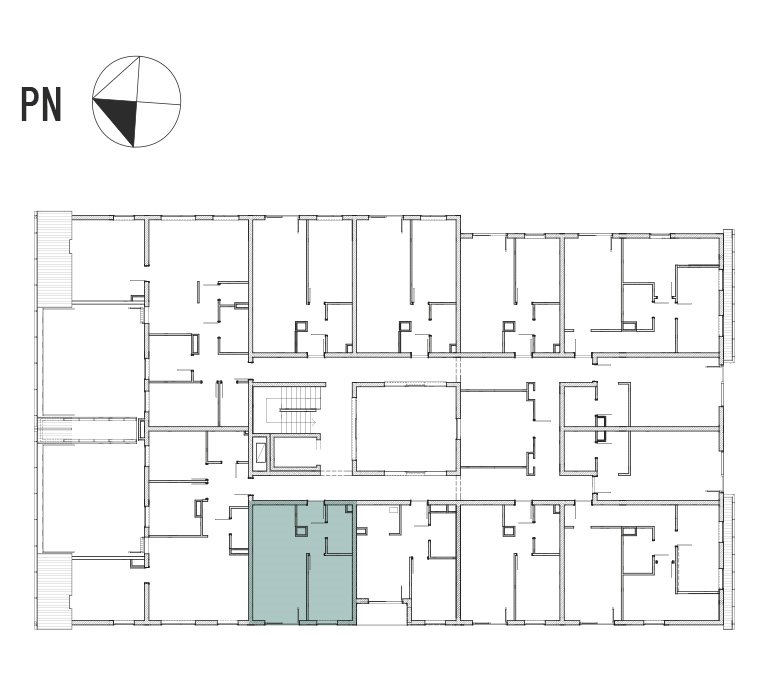 Nowe mieszkanie dwupokojowe ATRIUM HOUSE Tyczyn, Laurowa 25  36m2 Foto 1