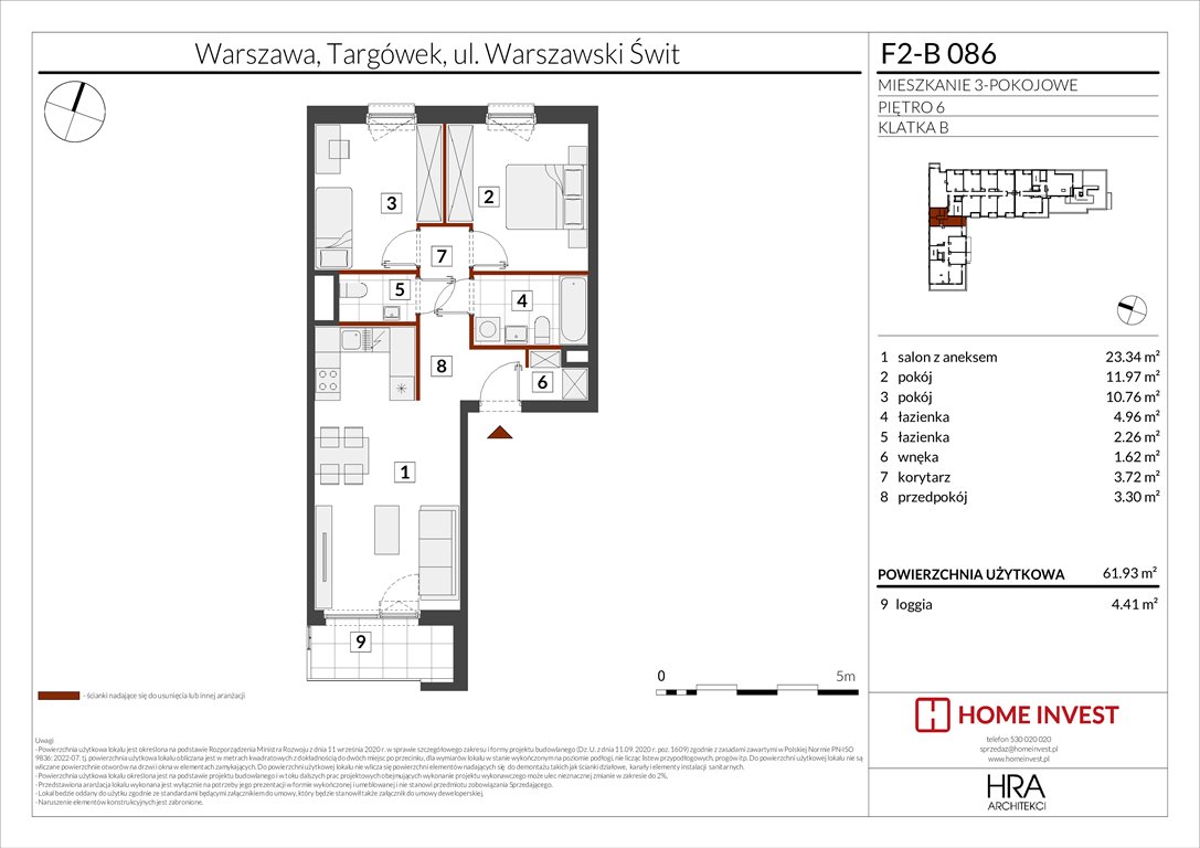 Nowe mieszkanie trzypokojowe Warszawski Świt Etap XIV Warszawa, ul. Warszawski Świt  62m2 Foto 1