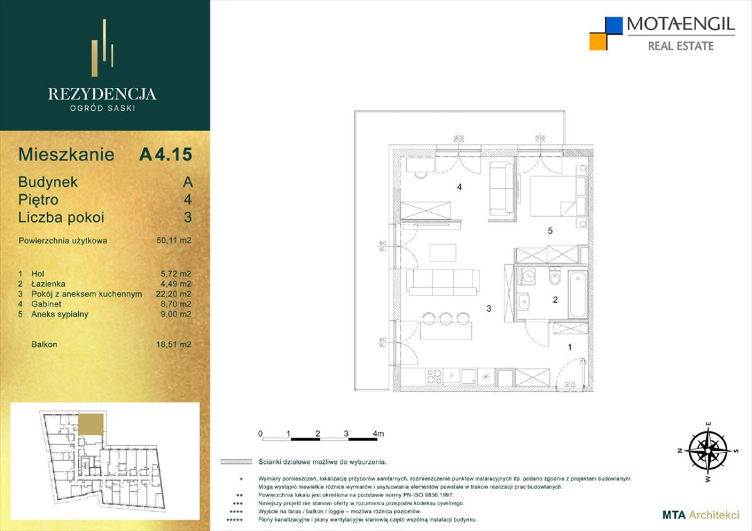 mieszkanie na sprzedaż 50m2 mieszkanie Lublin, Śródmieście, Jasna i Wieniawska