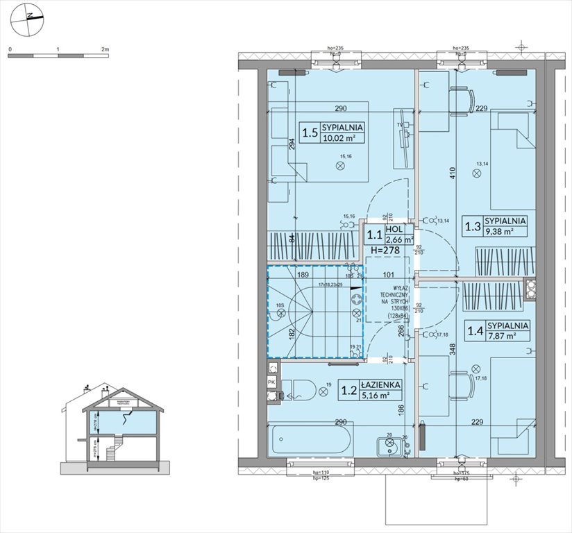 Nowy dom Osiedle Słoneczne Sulejówek, Szklarniowa  78m2 Foto 1