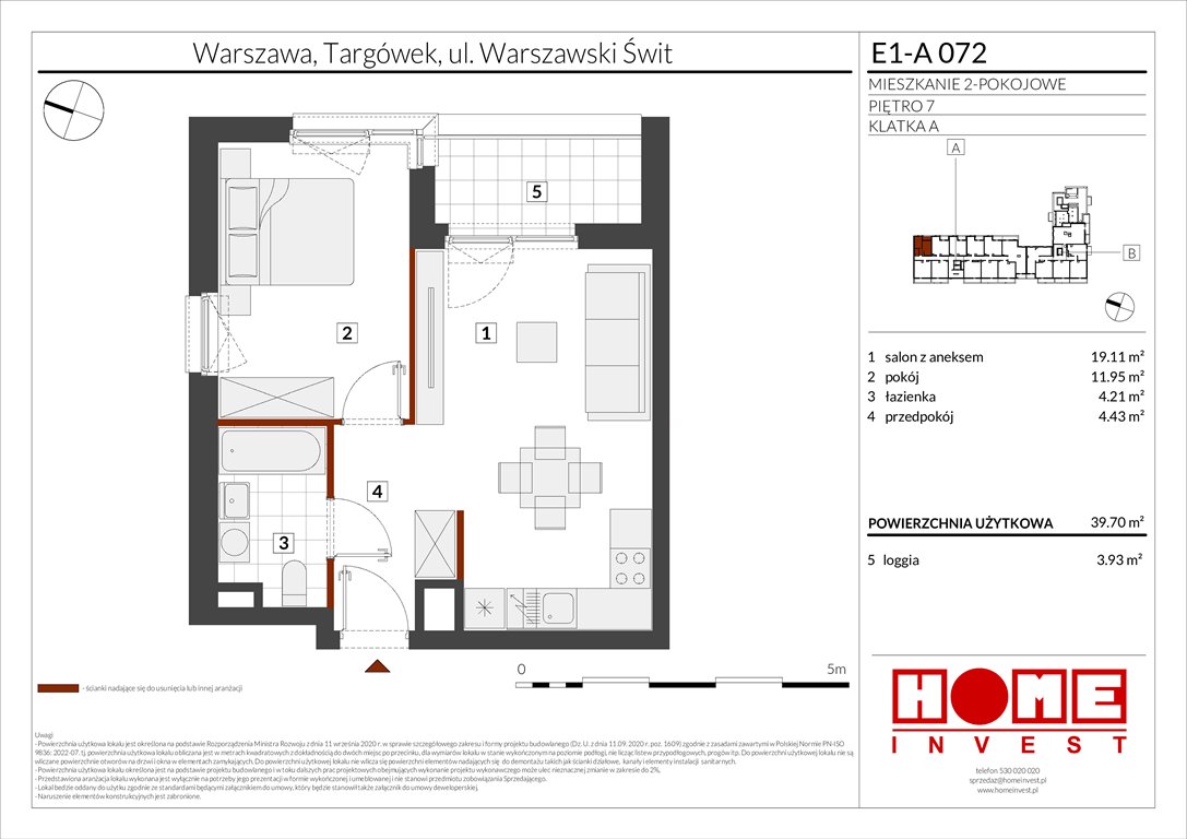 Nowe mieszkanie dwupokojowe Warszawski Świt Etap X Warszawa, Targówek, ul. Warszawski Świt  40m2 Foto 1