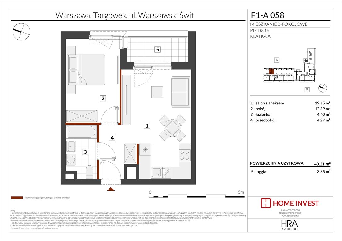 Nowe mieszkanie dwupokojowe Warszawski Świt Etap XIII Warszawa, ul. Warszawski Świt  40m2 Foto 1