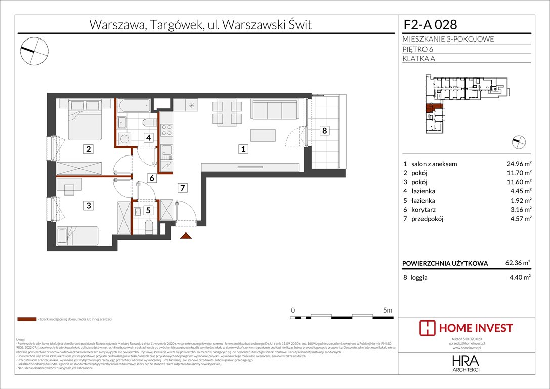 Nowe mieszkanie trzypokojowe Warszawski Świt Etap XIV Warszawa, ul. Warszawski Świt  62m2 Foto 1