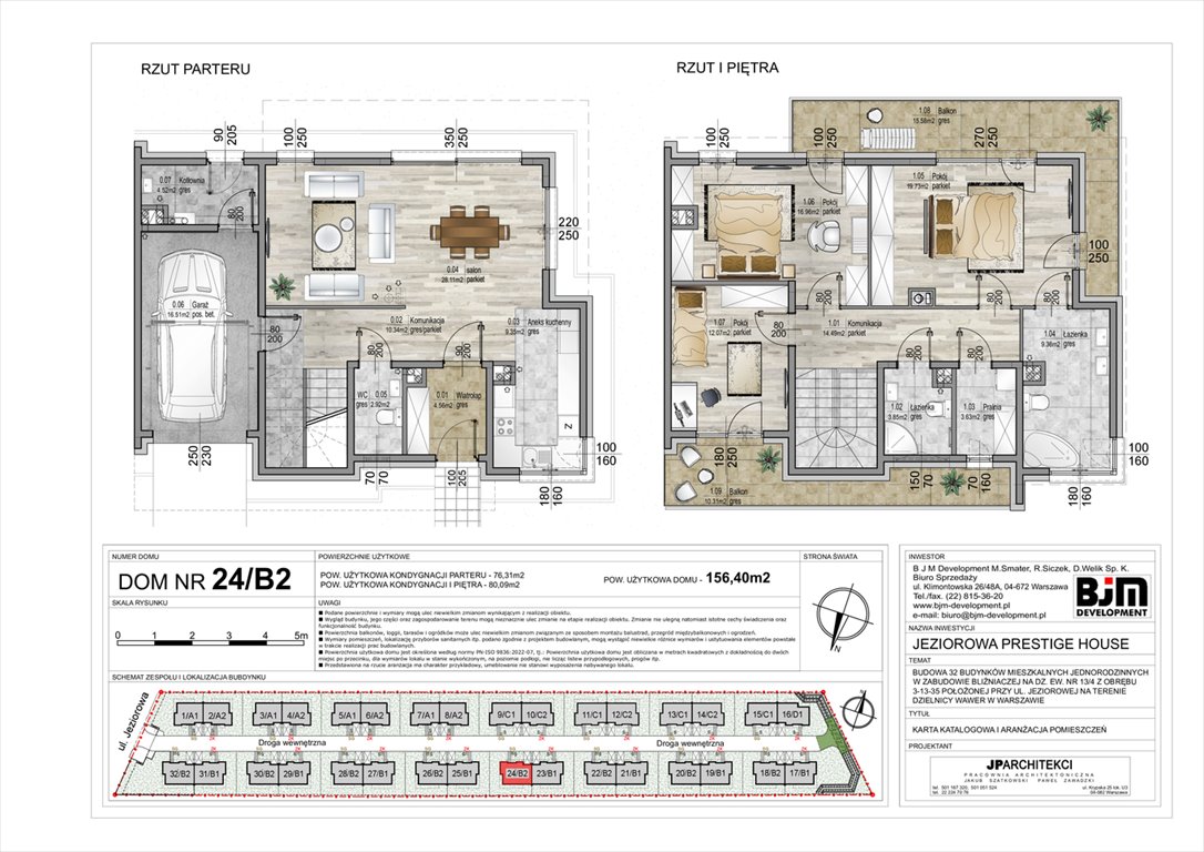 Nowe mieszkanie czteropokojowe  JEZIOROWA PRESTIGE HOUSE Warszawa, Wawer, Jeziorowa  156m2 Foto 1