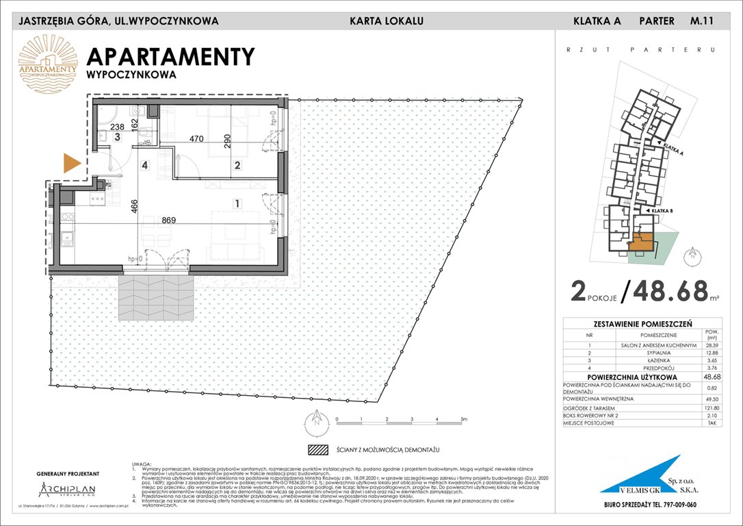 Nowe mieszkanie Apartamenty Wypoczynkowa Jastrzębia Góra, Wypoczynkowa  49m2 Foto 1