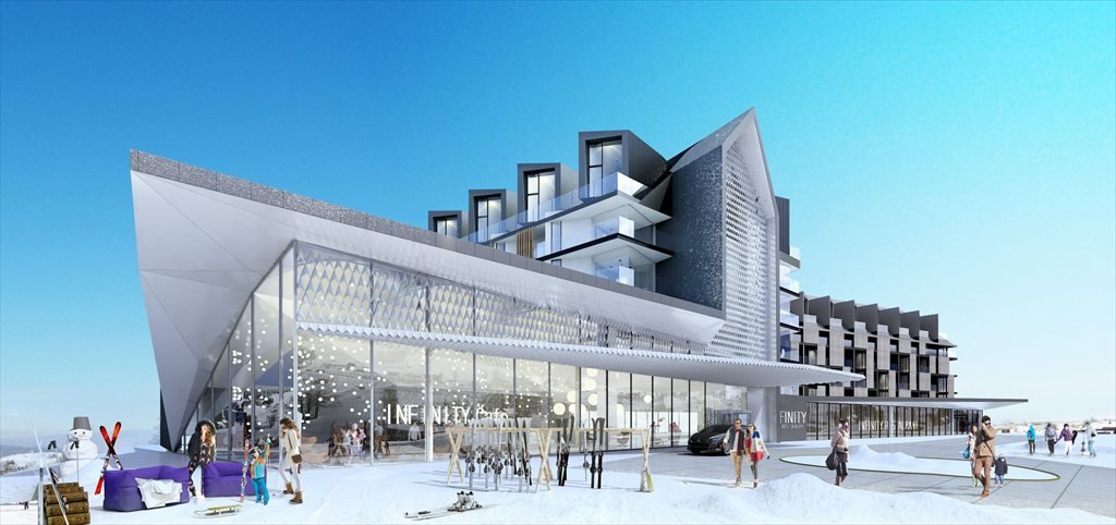 Nowe mieszkanie dwupokojowe INFINITY Zieleniec Ski & Spa Zieleniec 39m2 Foto 1 Nowe mieszkanie dwupokojowe INFINITY Zieleniec Ski & Spa Zieleniec 39m2 Foto 1