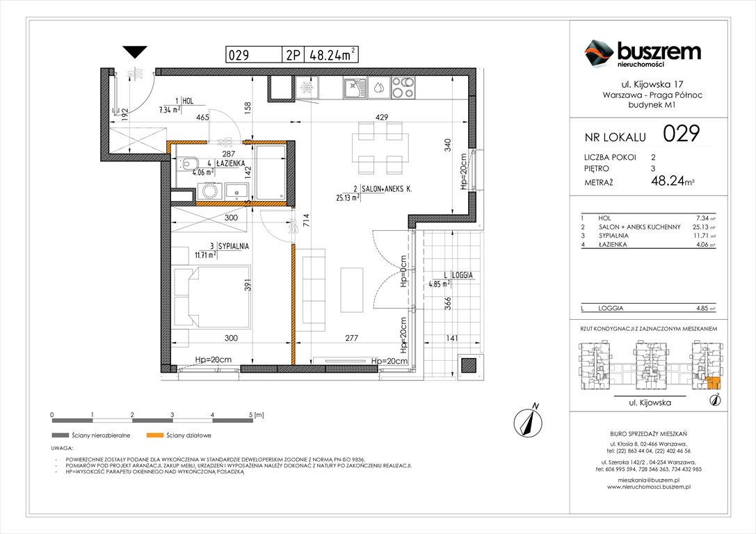 Nowe mieszkanie dwupokojowe Kijowska 17 Warszawa, Praga Północ, Kijowska 17  48m2 Foto 1