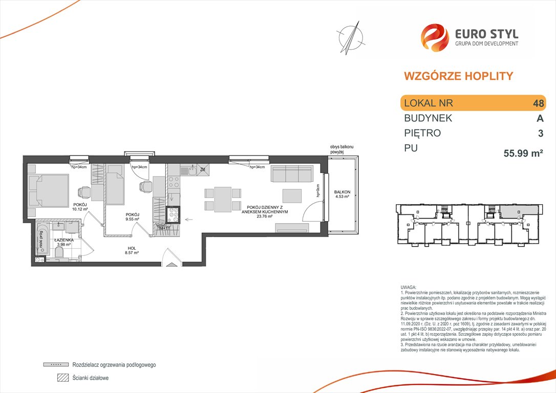 mieszkanie na sprzedaż 56m2 mieszkanie Gdańsk, Zabornia, Kartuska