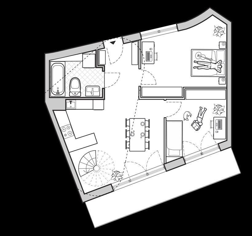 mieszkanie na sprzedaż 88m2 mieszkanie Świętochłowice, Piaśniki, ul. Sudecka 10