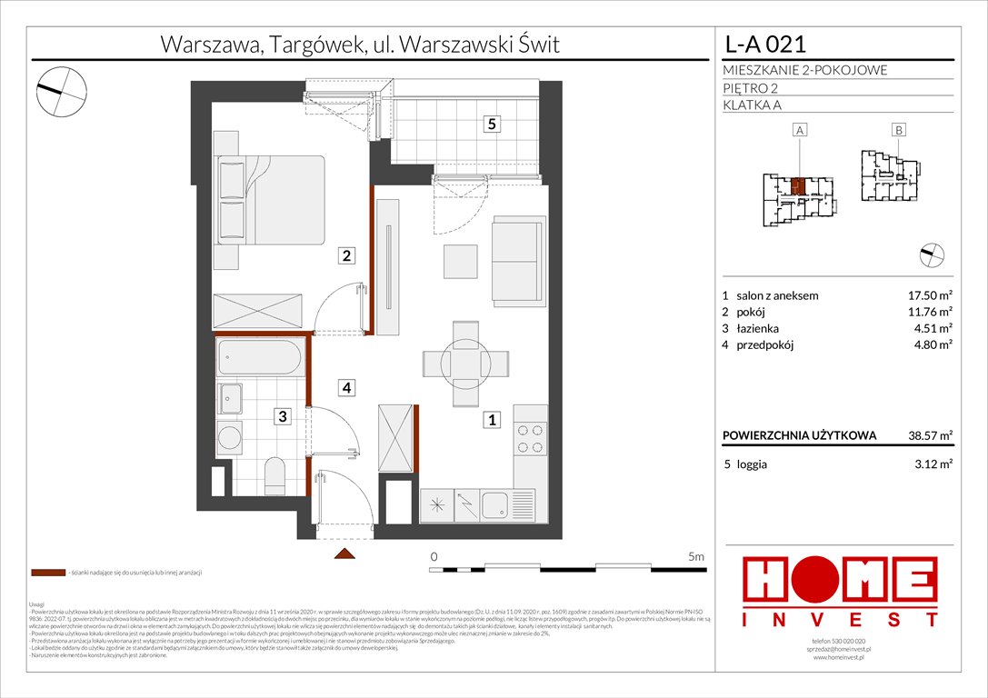 Nowe mieszkanie dwupokojowe Warszawski Świt Etap XII Warszawa, Targówek, ul. Warszawski Świt  39m2 Foto 1