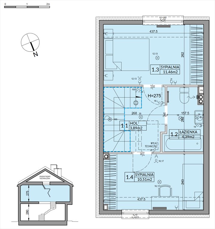 Nowy dom Nova Magdalenka 7 Słomin, Piaseczyńska  66m2 Foto 1
