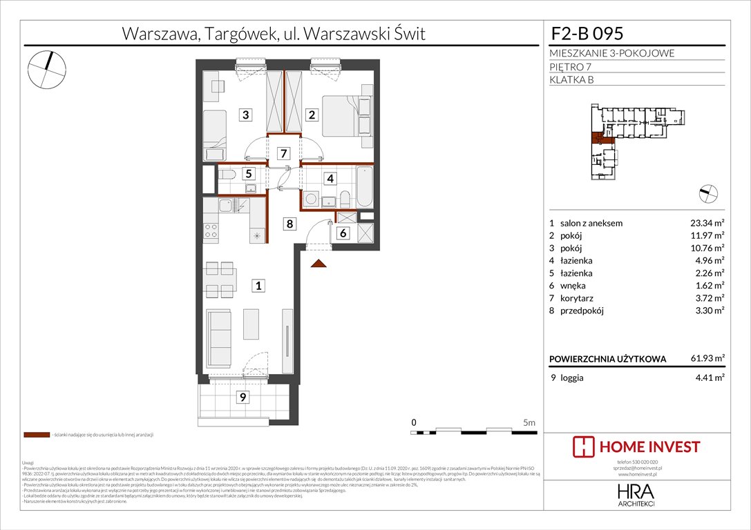 Nowe mieszkanie trzypokojowe Warszawski Świt Etap XIV Warszawa, ul. Warszawski Świt  62m2 Foto 1