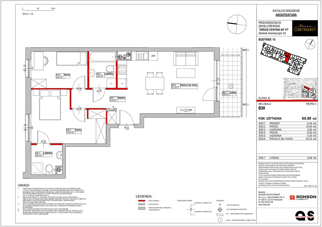 Nowe mieszkanie trzypokojowe URSUS CENTRALNY Warszawa, Ursus, ul. Gierdziejewskiego 23  61m2 Foto 1